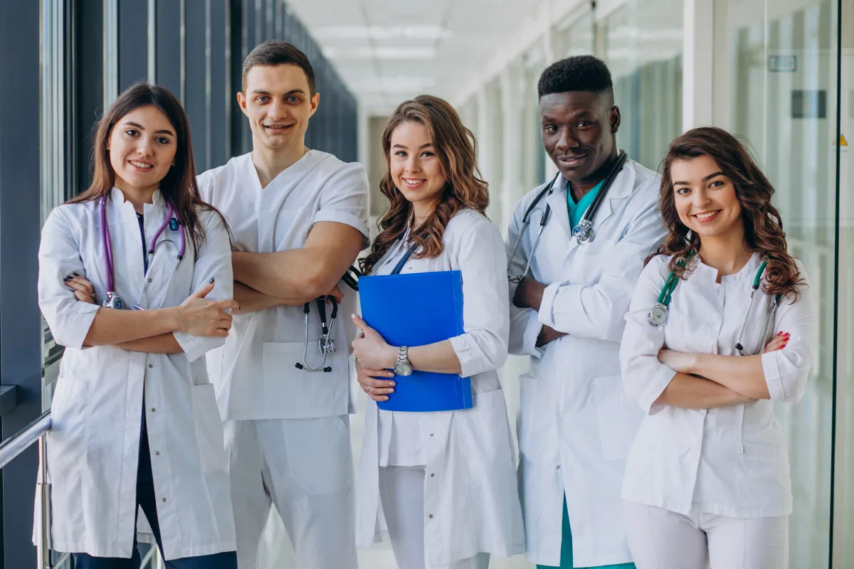 Hospice care team professionals